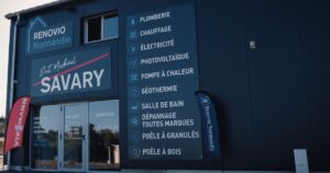 bureau facade Renovio Normandie